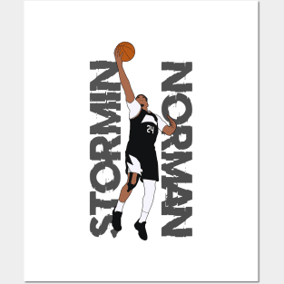 Stormin Norman Powell Posters and Art